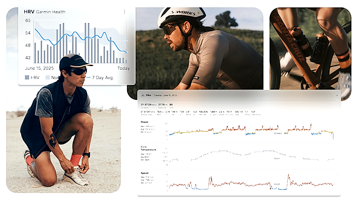Metrics Athlete Feature Page
